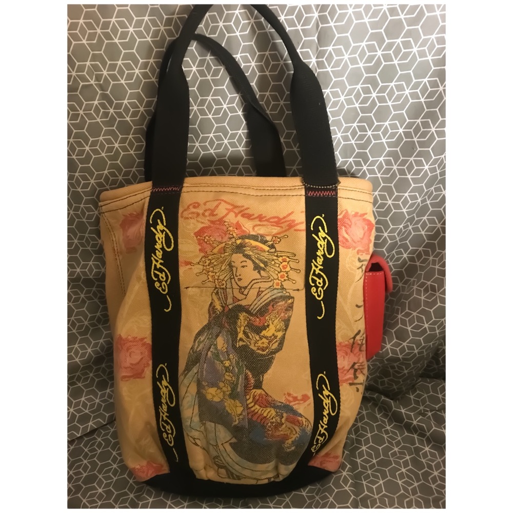 Canvas Ed Hardy Bag